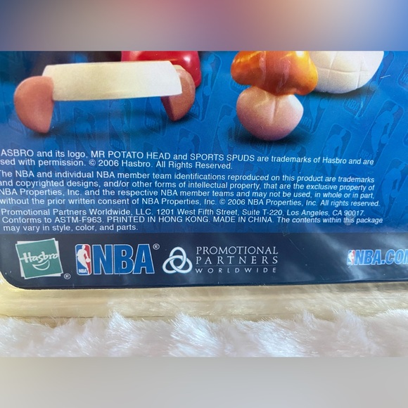 Mr Potato Head NBA Sports Spuds SAN ANTONIO SPURS - Picture 8 of 11